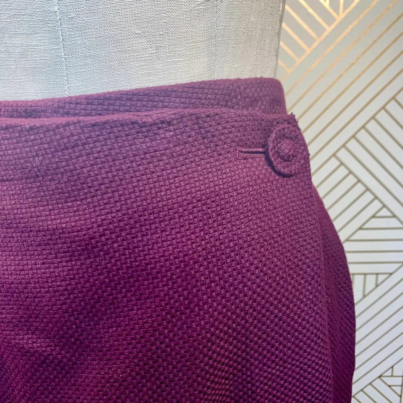 Vivienne Tam Purple Two-Piece Blazer Skirt Suit - Picture 11 of 12